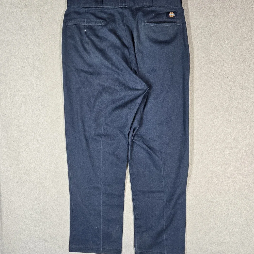 Dickies Men Pants 36X32 Navy Blue 874 Twill Workwear 31